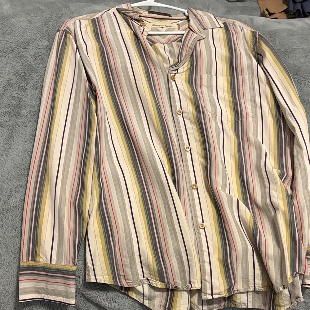 Tommy Bahama Multicolor Chevron Shirt